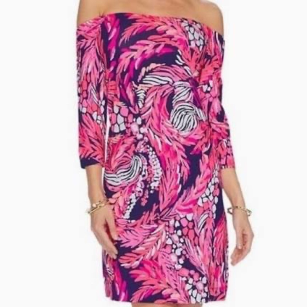 Lilly Pulitzer, Laurana Dress "A jungle in here", XS, NWT